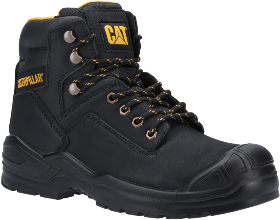 Caterpillar Striver Bump Teräskärki S3 Src Työsaappaat Musta